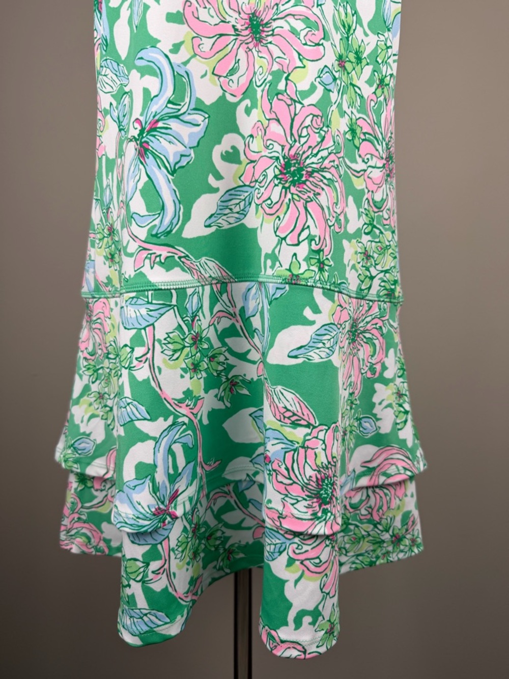Lilly Pulitzer Luxletic Dania Dress UPF 50+ Tennis Dress Floral Print M - Picture 7 of 14